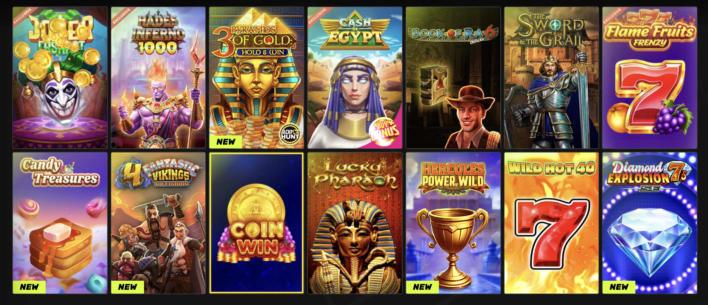 Sportuna Spielautomaten